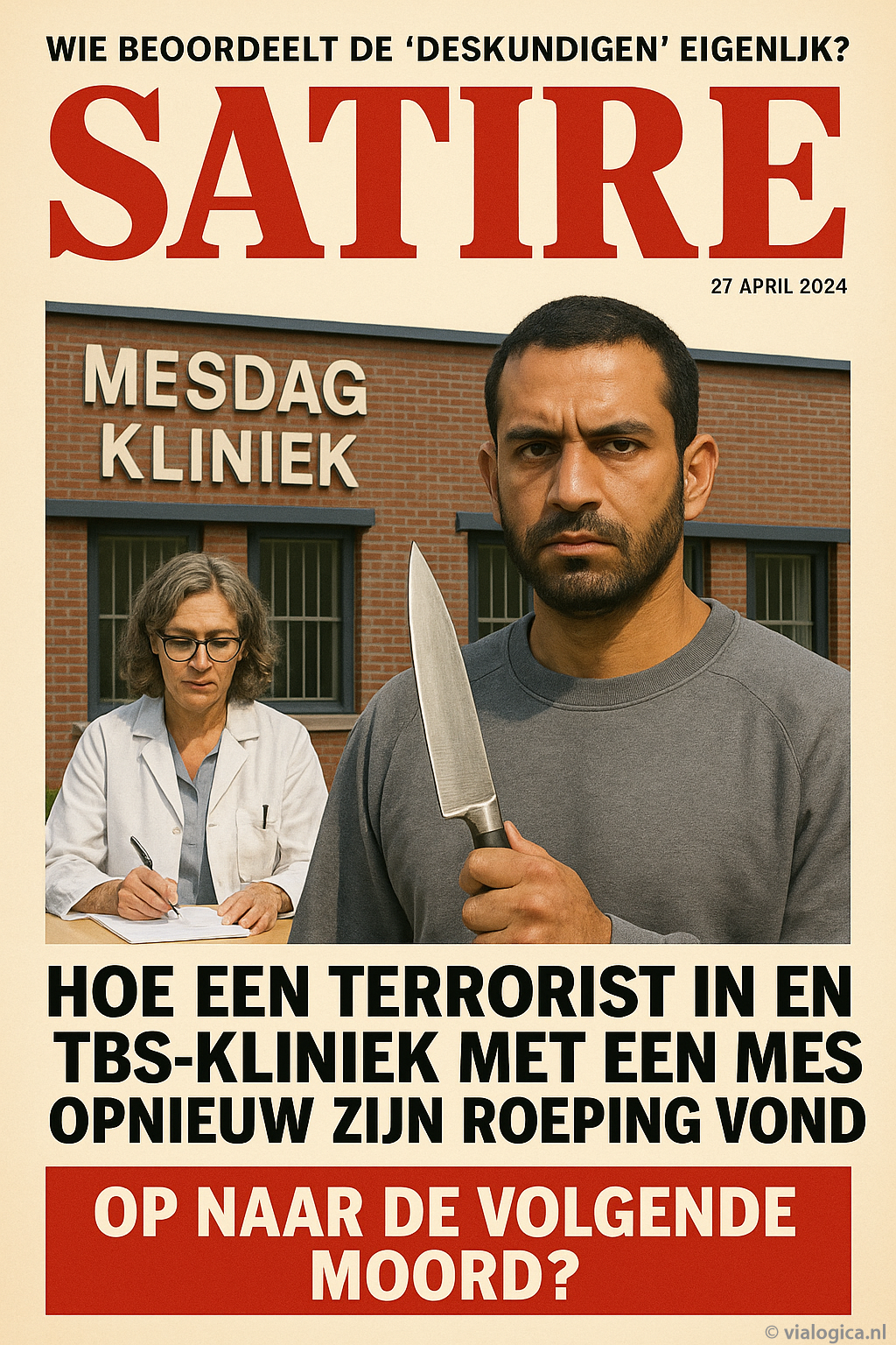 Wie beoordeelt de ‘deskundigen’? - Hoe een terrorist in een tbs-kliniek met een mes opnieuw zijn roeping vond