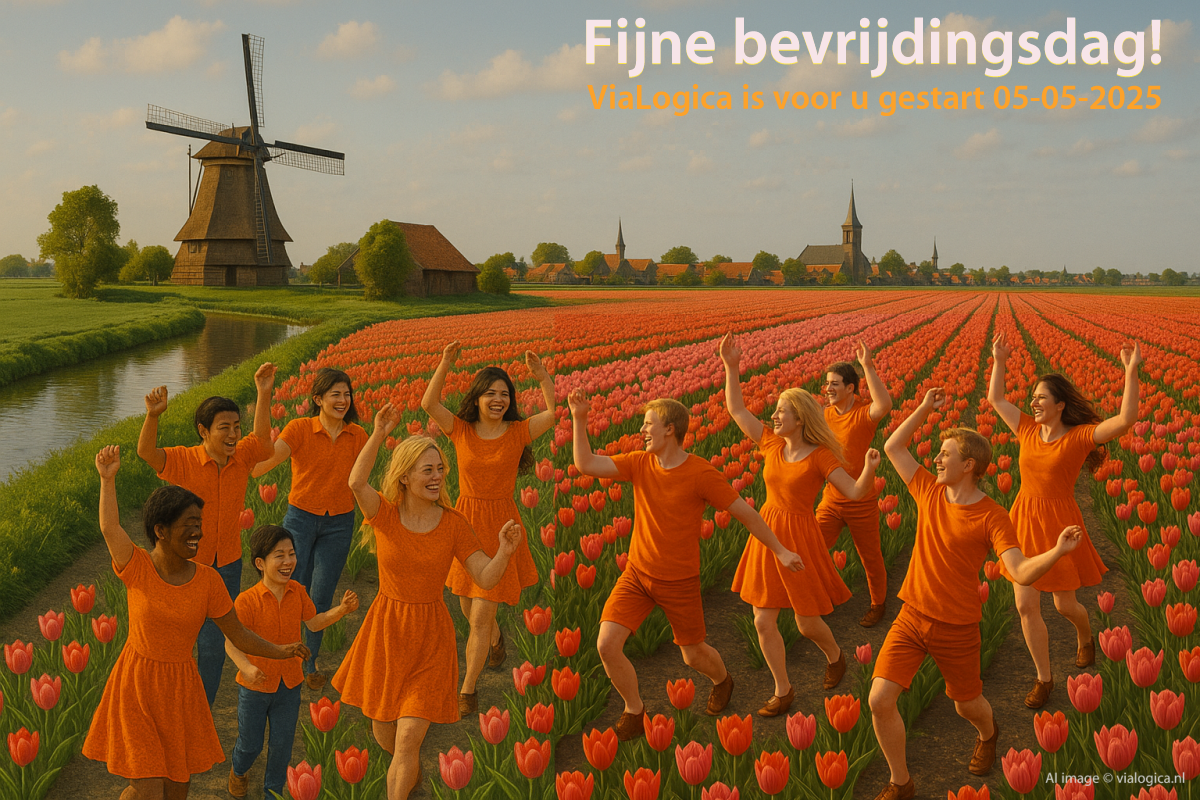 Welkom bij ViaLogica! Voor al uw bevrijding na bevrijdingsdag.
