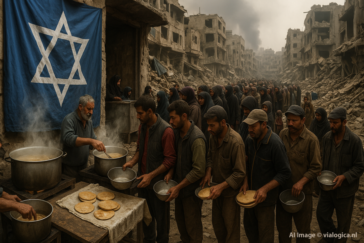 Eten uit de hand die je haat - De staat van Israël en de status van Gaza.