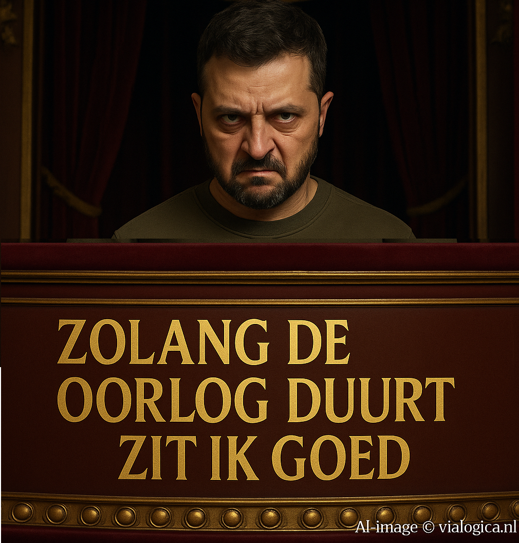 Hoe groot is de broek die Zelenski aan durft te trekken?